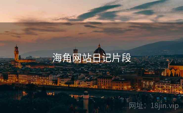 海角网站日记片段