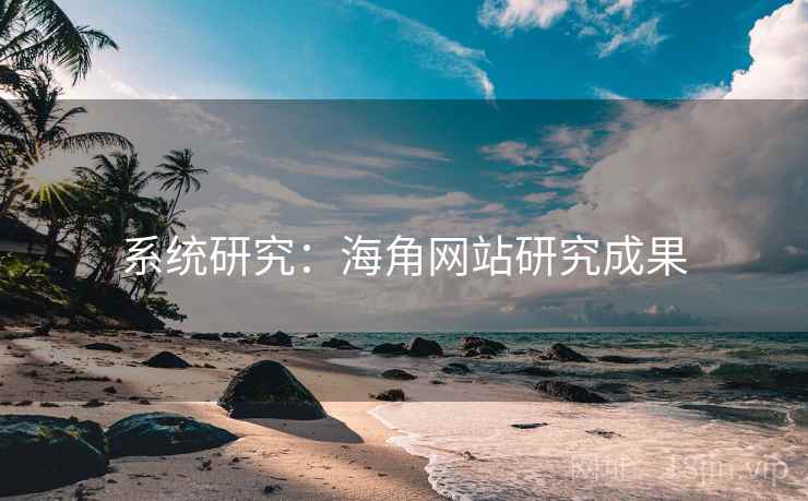 系统研究：海角网站研究成果